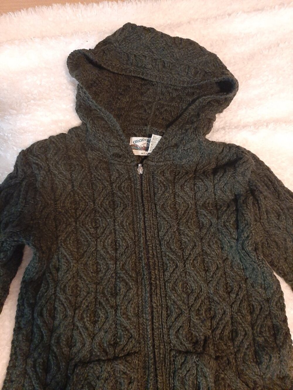 Wool sweater irish